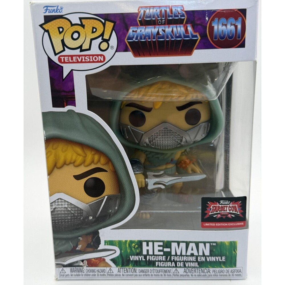 Funko Pop! Vinyl: Masters of the Universe - He-Man #1661 - Target Exclusive